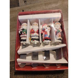 Cardinal Inc Spreadables gourmet santa spreaders knife xmas candy cane star Mist